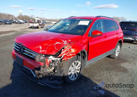 2019 Volkswagen Tiguan из США, поврежденный, VIN 3VV2B7AX8KM060939